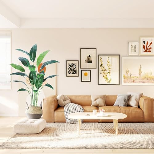 Product: Sunvasagoo 6FT Artificial Bird of Paradise Plant - Realistic Lifelike Design, Easy to Assemble, Silk Material, Ideal Housewarming Gift - 2 Pack