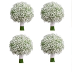 Product: Babys Breath Artificial Flowers, 30Pcs Fake White Babys Breath Flowers Artificial Bulk, Real Touch Faux Babies Breath Gypsophila Bouquet for Wedding Floral Arrangement Party Decor,Home Decoration (60)