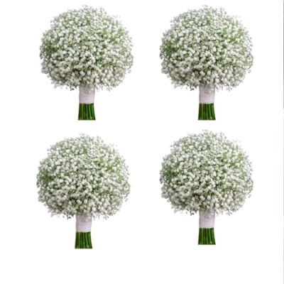 Product: Babys Breath Artificial Flowers, 30Pcs Fake White Babys Breath Flowers Artificial Bulk, Real Touch Faux Babies Breath Gypsophila Bouquet for Wedding Floral Arrangement Party Decor,Home Decoration (60)