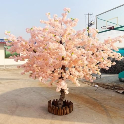 Product: Artificial Trees Outdoor Plants Artificial Cherry Blossom Tree ， Lifelike Leaves Replica | Real Wood Stems Gorgeous Fake Plants | Perfect for Home Decor | Artificial Trees(2.5 * 2.5m/98 * 98in)
