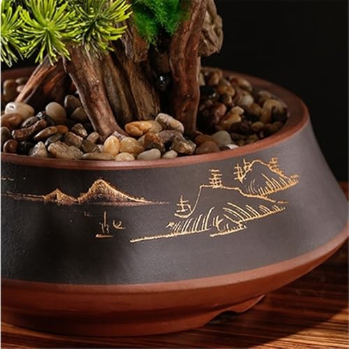 Silky Flower Store Artificial Bonsai Tree, Indoor Decorative Plant, Ceramic Planter, Welcome Pine Entrance, 32.5cm 3 3 Product: MOOWI Artificial Bonsai Tree Simulation Welcome Pine Entrance Desktop Indoor Bonsai Fake Plants Decorative Hotel Showroom Landscaping Artificial Trees Plants