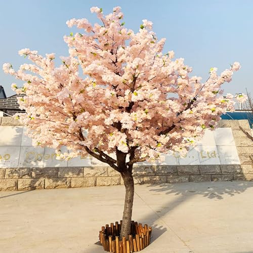 Product: Artificial Trees Outdoor Plants Artificial Cherry Blossom Tree ， Lifelike Leaves Replica | Real Wood Stems Gorgeous Fake Plants | Perfect for Home Decor | Artificial Trees(2.5 * 2.5m/98 * 98in)