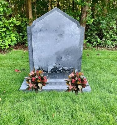 Product: Jucgghk Vivid and Realistic Floral Art Handmade Cemetery Flowers,Colorful Cemetery Vase Arrangement for Cemetery Headstones Gravesites