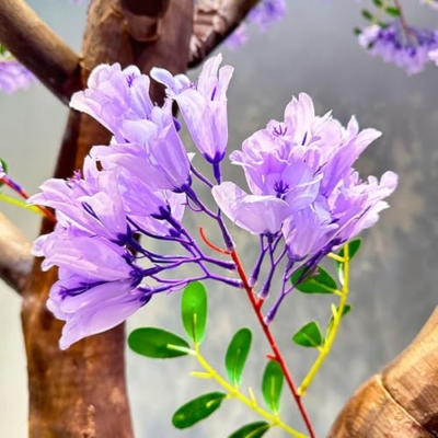 Product: Large Artificial Trees| Simulated Lilac Tree| Large Dense Blue Purple Handmade Fake Lilac Tree| for Home Office Garden Farmhouse Christmas Holiday Decor(10FT)