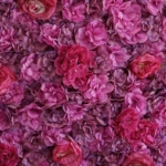 Product: Efavormart 13 Sq ft. | 4 Panels UV Protected Lifelike Assorted Silk Flower Wall Mats Panel Photo Booth Garden - Violet | Purple