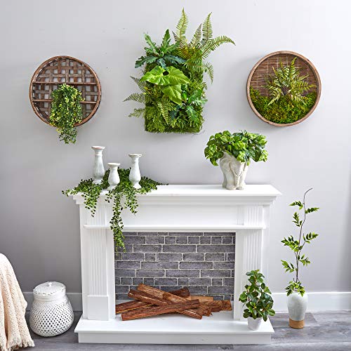 Product: Nearly Natural 24in. x 16in. Mixed Foliage Artificial Living Wall