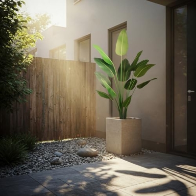 Silky Flower Store Artificial Bird of Paradise Plant, Faux Tropical Tree Indoor Outdoor Décor, 5.9ft 13 13 Product: Worth Garden Artificial Bird of Paradise Plant 5.9ft, Tall Faux Tropical Tree for Home and Office Décor, Lifelike Greenery for Indoor and Outdoor Use