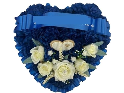 Product: Taozhiyuan Welcome Logo Flowers Exquisite Pink Tomb Flower Centers, Artificial Cemetery Flower Centers, Suitable for Tombstone Decoration and Condolences(Pink,23inc)