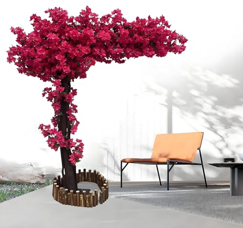 Product: Artificial Bougainvillea Tree,Lifelike Bougainvillea Tree,Faux Blooming Flower Branches Full,Bougainvillea Trees for Home/Wedding/Indoor Outdoor Decorations,2.5 * 2.5m
