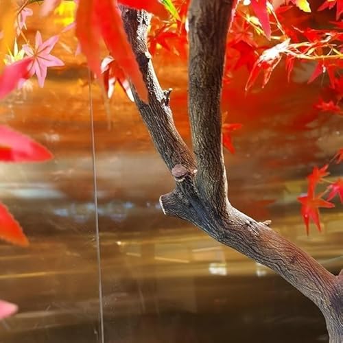 Silky Flower Store Artificial Red Maple Tree, Faux Leaf Hotel Mall Landscape Decoration, Large Indoor Decor 1.2mx0.8m 1 1 Product: Realistic Simulated Red Maple Tree, Leaf, Fake, Shape, Hotel Mall Landscape Decoration(1.2mx0.8m)