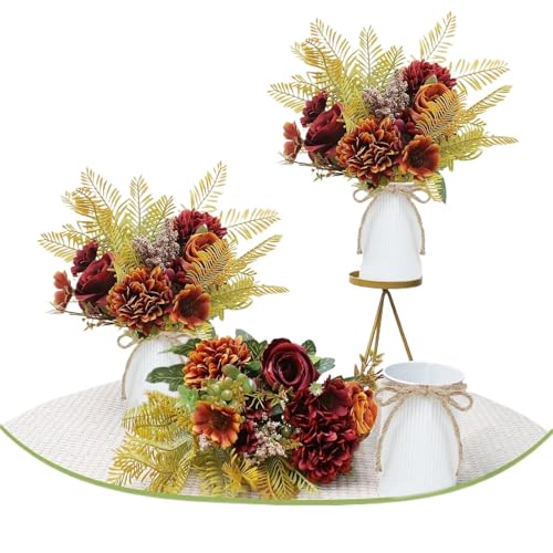 Product: Beautiful Flower Quiet Bridesmaid Bouquet, 7Pcs Artificial Floral Centerpiece for Wedding Bouquets, Ceremonies and Anniversary Proposals Used for Home Decoration, Weddings