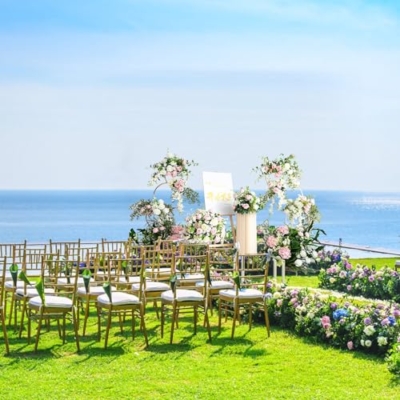 Product: LMJYU Gold Artificial Wedding Arch Flowers Kit Pack of 5, Wedding Decorations for Reception Ceremony Reception Fake Rose Arbor Backdrop Floral Party Outdoor Decorations