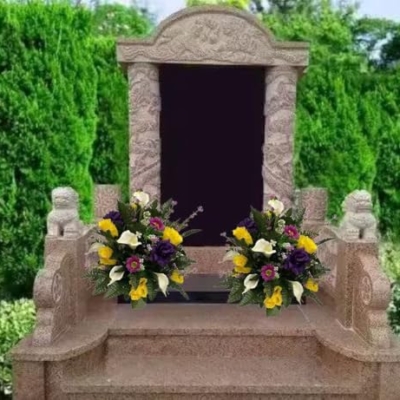 Product: Jucgghk Vivid and Realistic Floral Art Rose Lily Cemetery Flowers,Graveside Artificial Flowers for Cemetery Headstones Decoration