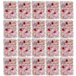 Product: Flower Wall Panels 20PCs Flower Wall Panel 40x60cm Artificial Flowers Backdrop Silk Fabric Wedding Garden Decoration