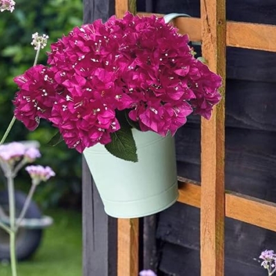Product: Artificial Bougainvillea Bush Silk Flowers Bouquet for Home Garden Wedding Decor Bougainvillea Flower Shrubs (Violet - Pack of 12)