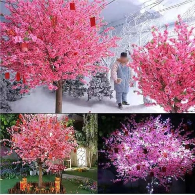 Product: Handmade Light Pink Tree Indoor, Artificial Cherry Blossom Tree, with Natural Wood Trunk and Lifelike Flowers for Home Office Party Wedding Decor,001,1.2x1.0m/3.9x3.2ft