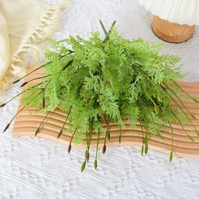 Product: DFWZMQTG Simulated Lavender Green Artificial Flower Home Flower Arrangement Outdoor Decoration Wedding Celebration(D)