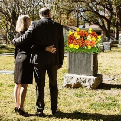 Silky Flower Store GRPFS Headstone Flower Saddle, Red Yellow Rose Silk Memorial Flowers, Faux Cemetery Grave Flowers 32.5cm 11 11 Product: GRPFS Headstone Flower Saddles for Graves Red Yellow Rose Silk Cemetery Flower Outdoor Memorial Flowers for Gravesite Gravestone Tombstone Decorations