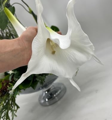 Product: Artificial Life Like Winter Centerpiece Arrangement,Spring Artificial Flowers for DIY Wedding Centerpieces Arrangements Party Tables Home Decorations Garland for Table Centerpiece Holiday Party Weddi
