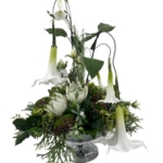 Product: Artificial Life Like Winter Centerpiece Arrangement,Spring Artificial Flowers for DIY Wedding Centerpieces Arrangements Party Tables Home Decorations Garland for Table Centerpiece Holiday Party Weddi