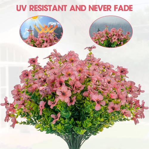 Silky Flower Store Artificial Orange Flowers for Decoration, Faux Garden Balcony Home Décor, 10 Piece Set, 35cm 3 3 Product: Boic 10 Pieces Fake Flowers Outdoor Fake Flowers for Decoration, Artificial Flowers, Fake Flowers Indoor Fake Plants Outdoor for Garden, Balcony, Home, Centerpieces (Orange)