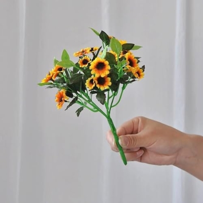 Product: DUYHBAWRS Imitation Flower Mini Sunflower Mini Inset Decoration Decoration, Living Room Small Ornaments