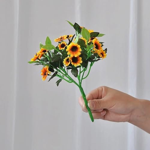 Product: DUYHBAWRS Imitation Flower Mini Sunflower Mini Inset Decoration Decoration, Living Room Small Ornaments