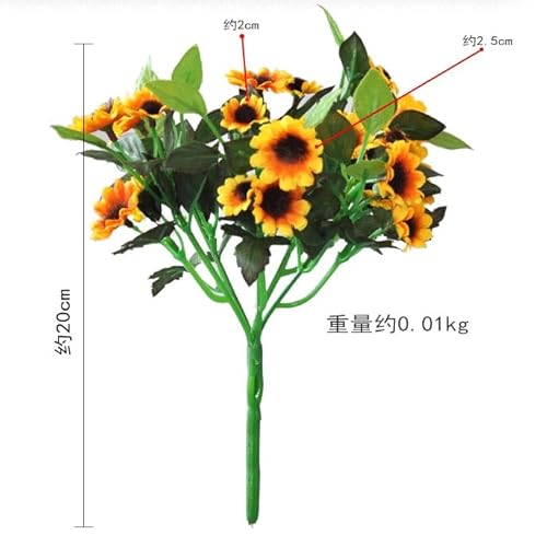 Product: DUYHBAWRS Imitation Flower Mini Sunflower Mini Inset Decoration Decoration, Living Room Small Ornaments