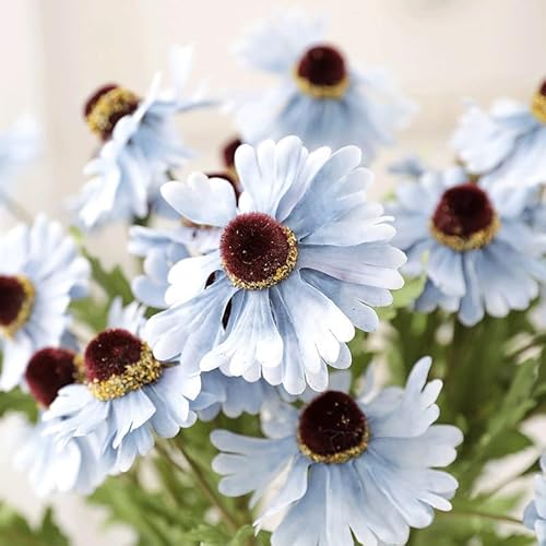 Product: DUYHBAWRS Simulated Bouquet of 4-pronged Sunflowers, Home Decoration, Artificial Flowers, Wedding Props(C)