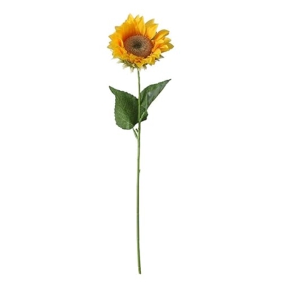Silky Flower Store Artificial Silk Sunflower, Indoor Home Decoration, Faux Floral Accent, Low Maintenance Decor, 20.5cm 11 11 Product: DUYHBAWRS Simulated Single Sunflower Indoor Home Decoration Single Silk Flower Artificial Flower(E)