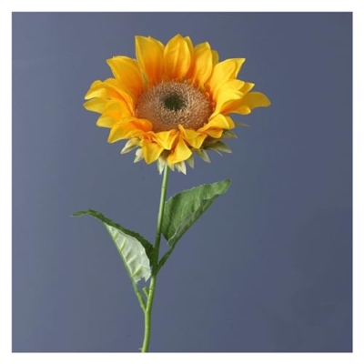 Product: DUYHBAWRS Simulated Single Sunflower Indoor Home Decoration Single Silk Flower Artificial Flower(E)