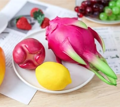 Product: ERJGIKL Artificial Fruits Artificial Fruits 20 Pcs Pack, Fake Fruits for Home Decor, Simulation Fruit Set, Party Chirstmas Decortion