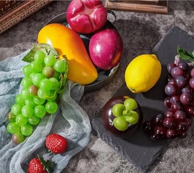 Product: ERJGIKL Artificial Fruits Artificial Fruits 20 Pcs Pack, Fake Fruits for Home Decor, Simulation Fruit Set, Party Chirstmas Decortion