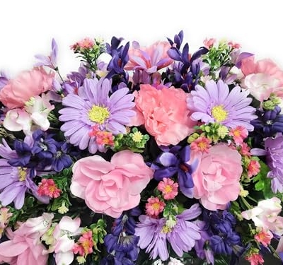 Product: Exotic Dried Flower Bouquet 33" Pink Cemetery Flowers,Artificial Mother Day Grave Flower for Cemetery Grave Tombstone Decorations