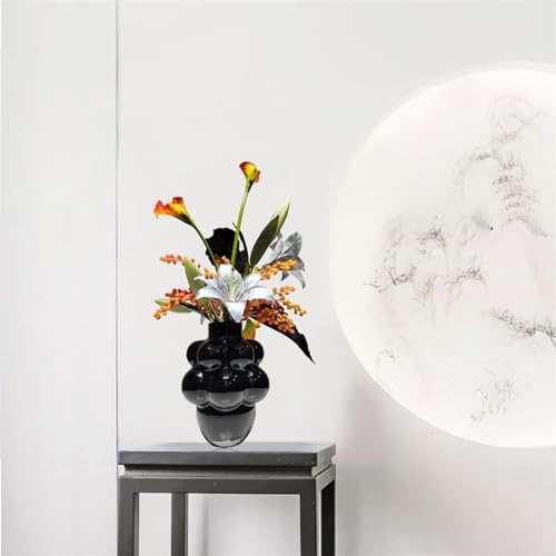 Product: Floral Installations Artificial Calla Lily Bouquet Glass Flower Arrangement Soft Decoration Table Decoration Modern Simulation Flower Set Party Decoration