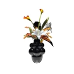 Product: Floral Installations Artificial Calla Lily Bouquet Glass Flower Arrangement Soft Decoration Table Decoration Modern Simulation Flower Set Party Decoration