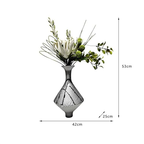 Product: Floral Installations Chinese Zen Ceramic Simulation Flower Art Restaurant Tea Table Arrangement Artificial Bouquet Creative Flowers Party Decoration