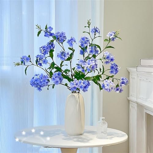 Product: Floral Installations Fake Flowers Living Room Arrangements High-Grade Table Centerpieces Artificial Blue Bouquet Simulated Flowers Party Decoration