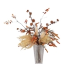 Product: Floral Installations Living Room Table Decoration Arrangement Light Luxury Simulation Flower Set Artificial Flower Glass Vase Party Decoration