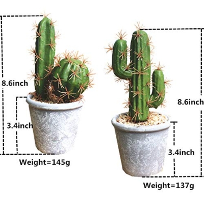 Product: Fycooler Artificial Succulent Plants Faux Cactus-Decorative Faux Succulents Potted Fake Cactus Cacti with Rock and Sand,Artificial Faux Cactus For Bathroom/Home Décor DIY House Decorations(B SET)