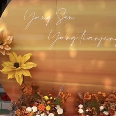 Product: Gigantic Artificial Sunflowers with Adjustable Stand, Life-Size Decorative Flowers for Weddings & Events, Set of 3