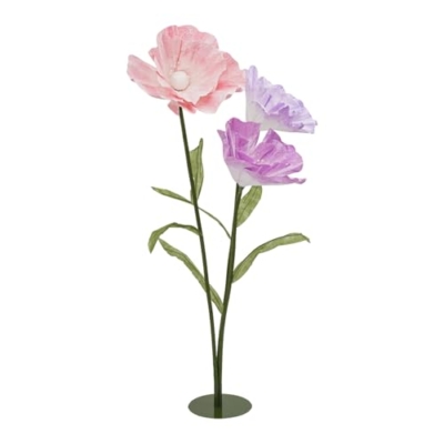 Product: GUIAFUHYE 62.99 in Tall Huge Artificial EVA Tulip Flower,Three-Headed Artificial Tulips Flowers for Birthday, Party Banquet Background Wedding Reception (Light Purple, Red Purple, Light Pink)