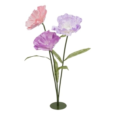 Product: GUIAFUHYE 62.99 in Tall Huge Artificial EVA Tulip Flower,Three-Headed Artificial Tulips Flowers for Birthday, Party Banquet Background Wedding Reception (Light Purple, Red Purple, Light Pink)