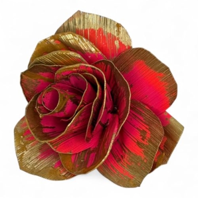 Product: Handcrafted XL 10 inch Palm Frond Flowers | Sustainable Home & Event Décor | Unique Roses, Lilies & Sunflowers