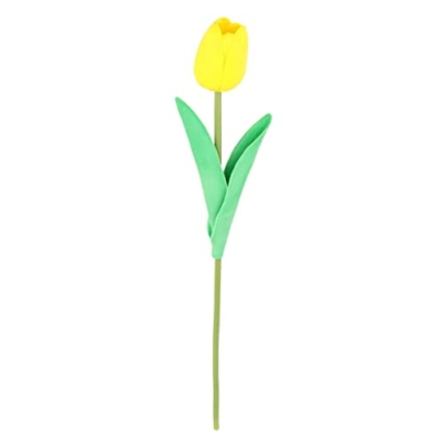Product: JCYGBMK 10pcs Fake Tulips Flower Realistic Tulips Artificial Tulips Real Touch Simulation Tulips Fake Flower Plastic Flower Decoration Faux Tulips Home Orname, 34 * 7cm, Red
