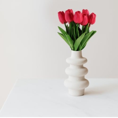 Product: JCYGBMK 12pcs Tulip Artificial Flower Home Decor Plant Decor Tulips Arrangement Bouquet Tulips Photo Prop Faux Tulip Bouquet Outdoor Artificial Flowers Fake T