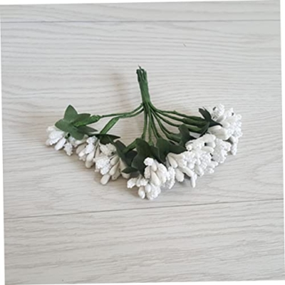 Product: JCYGBMK Fake Flowers Pick Women Finger Watch Hand Decor Coffee Shop Decor Fake Flowers for Decoration Tulips Artificial Flowers Xmas Tree Ornaments Berry Whit, Medium