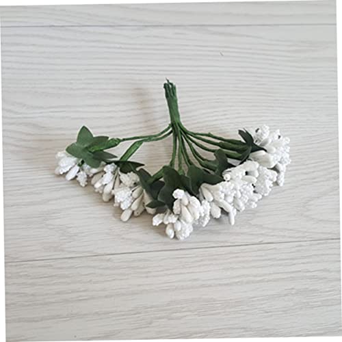Product: JCYGBMK Fake Flowers Pick Women Finger Watch Hand Decor Coffee Shop Decor Fake Flowers for Decoration Tulips Artificial Flowers Xmas Tree Ornaments Berry Whit, Medium