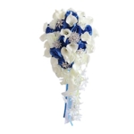 Product: Kangnice Artificial Flower Bouquet Button Waterfall Simulation Fake Flowers