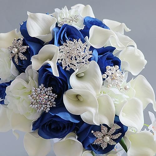 Silky Flower Store Artificial Flower Bouquet, Waterfall Simulation Faux Flowers, PU Decorative Arrangement, Home Wedding Event Decor 32.5cm 8 8 Product: Kangnice Artificial Flower Bouquet Button Waterfall Simulation Fake Flowers